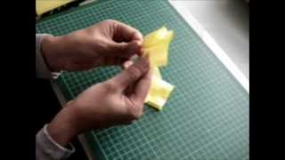 Tutoriel  faire une jonquille en papier crépon [upl. by Pollard]