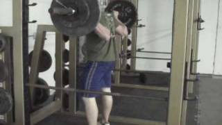 Body Weight Back Squat x 101 reps 190 lbs [upl. by Obie870]