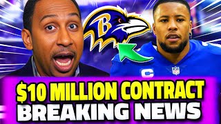 🔥✅IT HAPPENED RIGHT NOWMILLIONDOLLAR CONTRACT UPFRONT RAVENS IN SIGNING BARKLEYRAVENS NEWS TODAY [upl. by Yartnod]