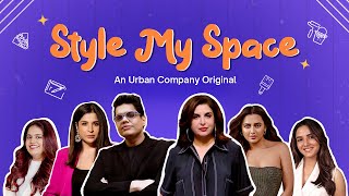 Style My Space  An Urban Company Original  New Show Promo [upl. by Flavio]