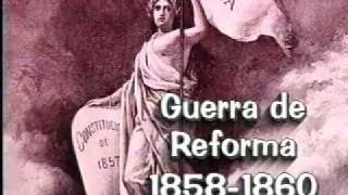 Restauración de la República Mexicana 1 de 2 [upl. by Nnylamme]