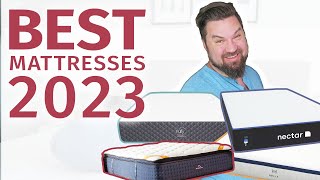 Best Mattress 2023  My Top 8 Bed Picks Of The YearUPDATED [upl. by Nomi755]