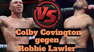 Colby Covington gegen Robbie Lawler UFC on ESPN 5 [upl. by Godbeare]