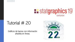 Tutorial Statgraphics Gráficos de barras [upl. by Creath824]