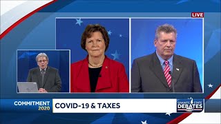 2020 NH US Senate debate Changes to tax policy they would make if any [upl. by Buseck]