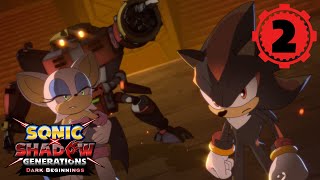 Finding the Way  SONIC X SHADOW GENERATIONS Dark Beginnings Episode 2 [upl. by Elitnahc]