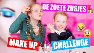 DE MAKE UP CHALLENGE  Post Openmaken Van Jullie♥DeZoeteZusjes♥ [upl. by Ayahsey606]