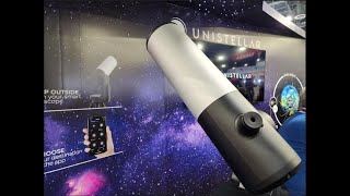 UniStellar Smart Telescope  eQuinox 2  eVscope 2  CES 2023 [upl. by Carder527]