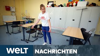 CORONALOCKERUNGEN Schulen Friseure amp Spielplätze öffnen wieder [upl. by Portingale292]