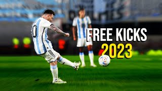 Most Amazing Free Kick Goals 2023 [upl. by Inatirb]