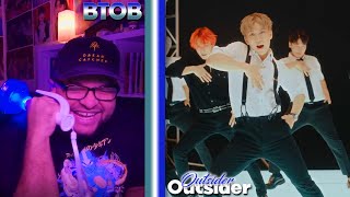 BTOB비투비  Outsider MV REACTION  Playful amp Classy BTOB [upl. by Salli235]