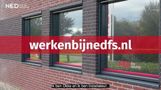 wwwwerkenbijnedfsnl  Servicemonteur Beveiligingstechniek  Okke [upl. by Mukund]