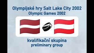 OH Salt Lake City 2002 lední hokej LATAUT kvalifikační skupina [upl. by Camilia]