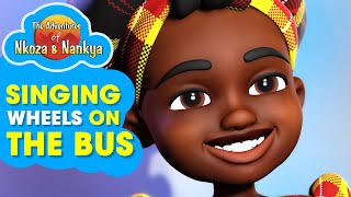 Maama Nankya Singing Wheels on the Bus in Luganda amp English  Nursery Rhyme Kids Songs [upl. by Seabrook192]