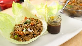 Chicken Lettuce Wrap Recipe  Pais Kitchen [upl. by Drooff]