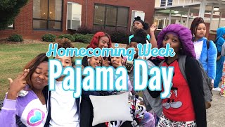 Homecoming Week Pajama Day  Kristina Denise [upl. by Gladine]