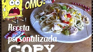 Receta de chapsui de pollo con fideos Personalizada [upl. by Valerio]