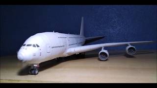 Airbus 380 Papercraft 1120 Instructions [upl. by Stargell]