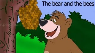 The bear and the bees  Aesop Stories  English [upl. by Kirimia]