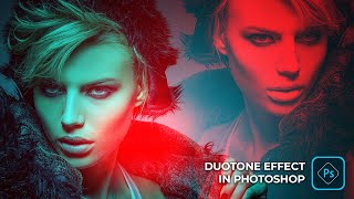 Duotone Effect in Photoshop  Photoshop Tutorial [upl. by Aihcila]