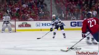 Pavelski awesome tip on shot from center ice [upl. by Jase]