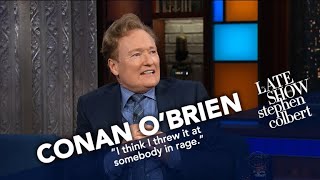 Conan OBrien Has His Own The Ring Horror Story [upl. by Naig]