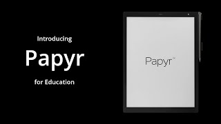 Introducing Papyr for Education [upl. by Ymas]