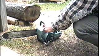 TEST RUN and Quick Overview of Vintage Craftsman Chainsaw [upl. by Lotson]