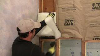 How to Insulate a Wall with Fiberglass Insulation  101 [upl. by Gmur470]