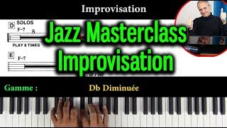 Les secrets de limprovisation piano Jazz quelles gammes choisir pour improviser un solo Tuto [upl. by Jonah]