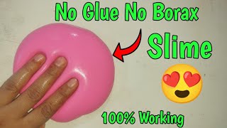 How To Make Slime Without Glue Or Borax l How To Make Slime With Flour and Salt l No Glue Slime ASMR [upl. by Zeiger]