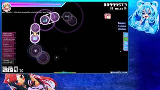 OSU  Touhou Nanahira  Frigtfullyinsane Flanchans frightful song Hard  DT [upl. by Friederike601]