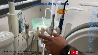 Limpieza de eyectores de la unidad dental [upl. by Geno550]