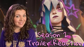 ARCANE SEASON 2 Teaser and Trailer Reaction [upl. by Sukin]