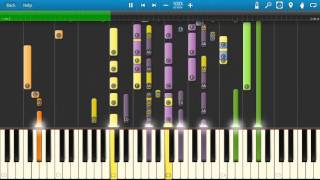 Bob Seger  Main Street  Piano Tutorial  Synthesia Cover [upl. by Sibbie]