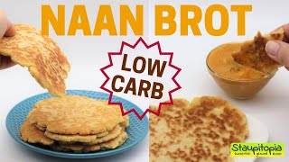 Low Carb Naan Brot  die perfekte Low Carb Beilage [upl. by Llohcin]