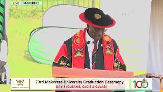 73rd Makerere University Graduation Ceremony DAY 3 [upl. by Karame975]