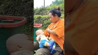 babyfeeding breastfeedingsuccess keeploving breastfed cutebaby baby [upl. by Eupheemia]