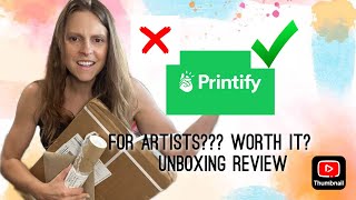 Printify haul for art prints and canvases [upl. by Calle611]