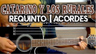 Tutorial  Catarino y los rurales  Miguel y Miguel  Requinto  Acordes  TABS [upl. by Ingrid]