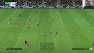 Hull City vs Cardiff City My reactions and comments gameplay EA Sports FC 24 [upl. by Ahtanaram]