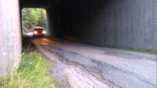 Lupo 14 16v Turbo drives thru tunnel [upl. by Dorren]