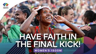 Womens 1500m Final  World Athletics Championships Oregon 2022 [upl. by Reede]