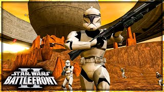 Star Wars Battlefront 2 Mods  Episode 2 Geonosis XL Final Offensive [upl. by Spurgeon]