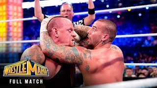 FULL MATCH — The Undertaker vs CM Punk WrestleMania 29 [upl. by Bobine]