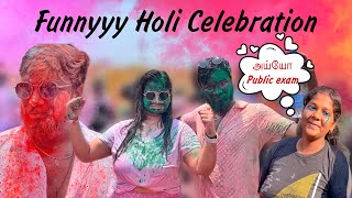 அகோரி Ram 😂 Funniest holi celebration with agori ram 😂  ramwithjaanu [upl. by Truk364]