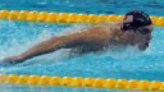 Olympics Michael Phelps Seventh Gold Medal vs Cavic  Duck Beijing 2008 [upl. by Ingeberg]