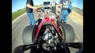 Kiefer Eickmann Age 16 Nostalgia Front Engine Dragster [upl. by Chubb]