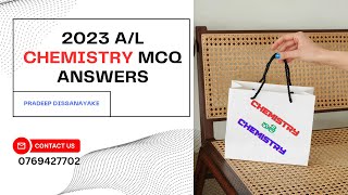 Ace Your AL Chemistry 2023 MCQ Paper with These Answers [upl. by Zorina]