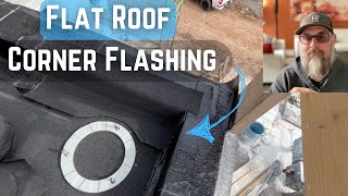 How To Torch an Inside Corner Flashing Detail [upl. by Fransisco]